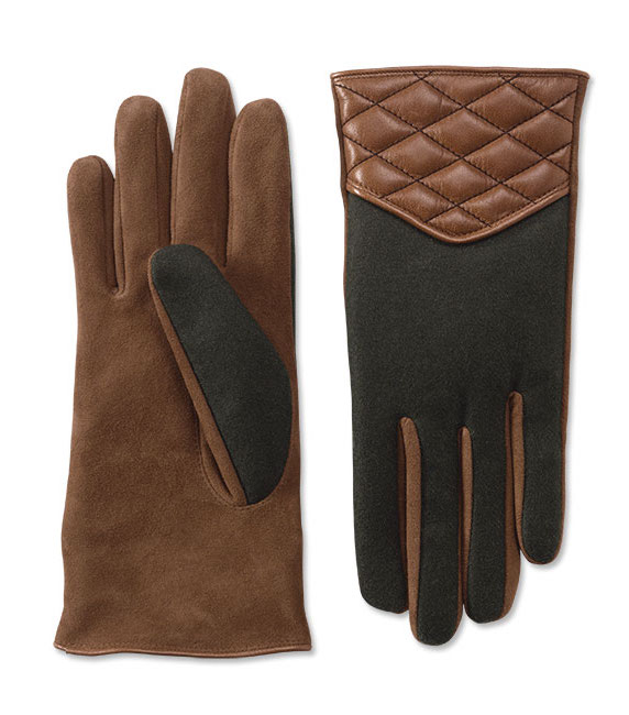 Quilted Mixed-Media Driving Gloves ($69, Orvis.com)