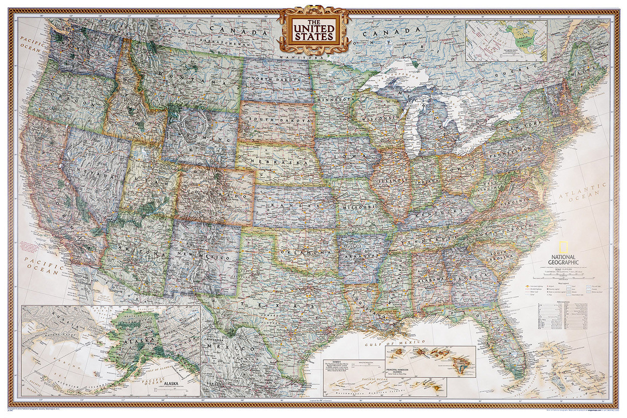 U.S. Pushpin Travel Map Kit ($59.99, PushPinTravelMaps.com)