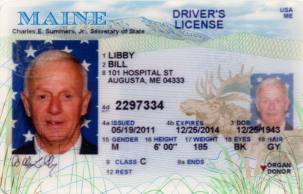 maine driver license