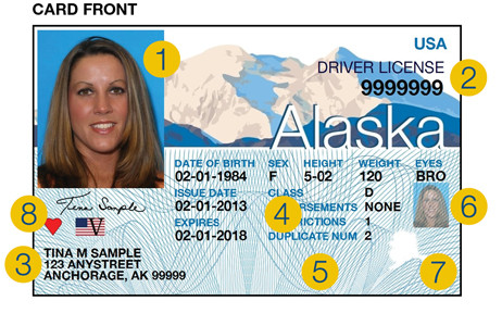 alaska driver license