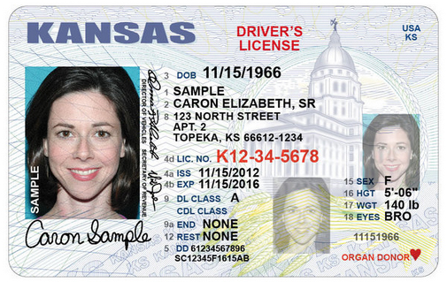 kansas driver license