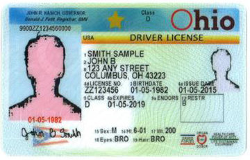 ohio driver license