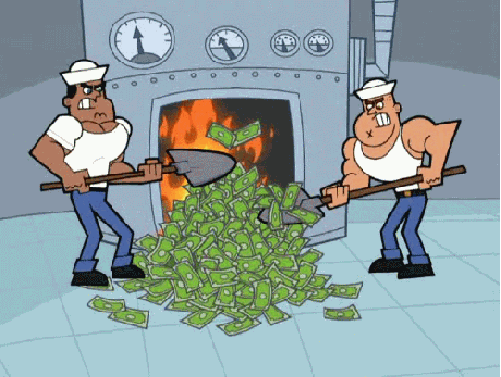 burning cash