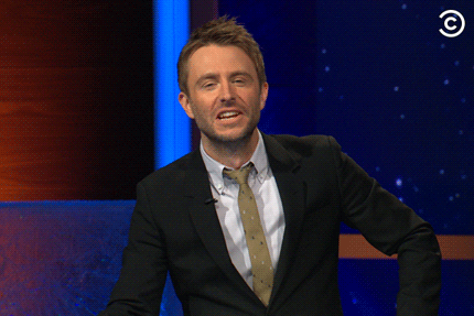 Chris Hardwick saying yeah points