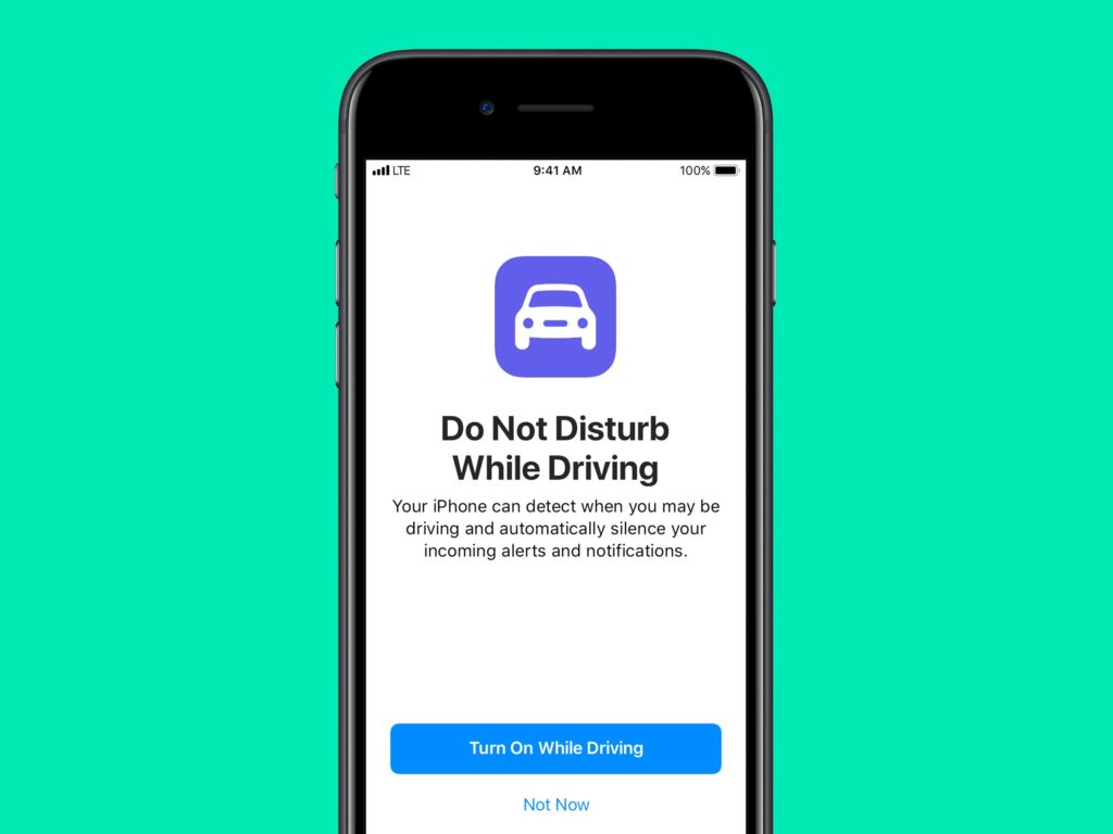 Safe Driving Mode Apple
