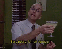 Dean saying easy peasy