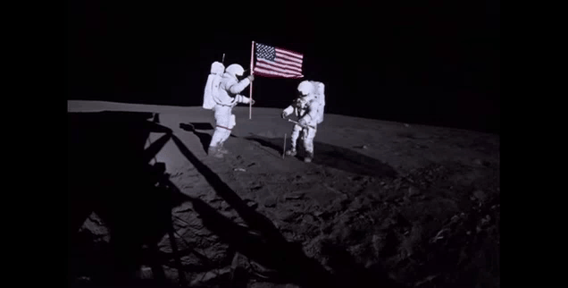Close to the moon