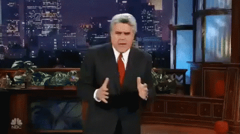Jay leno back and forth