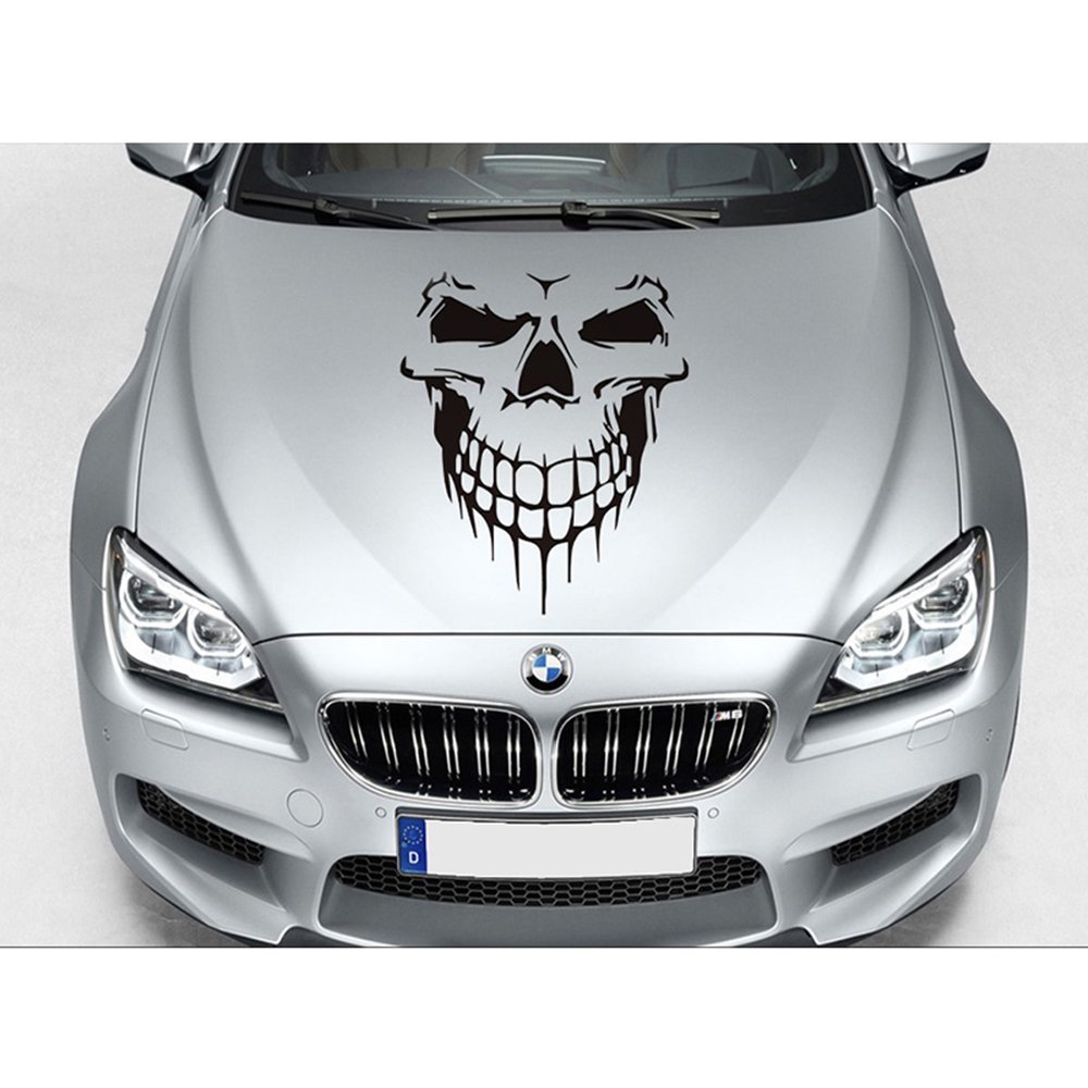 Skull Car Graphic