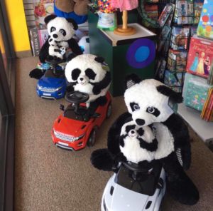 unique panda toys